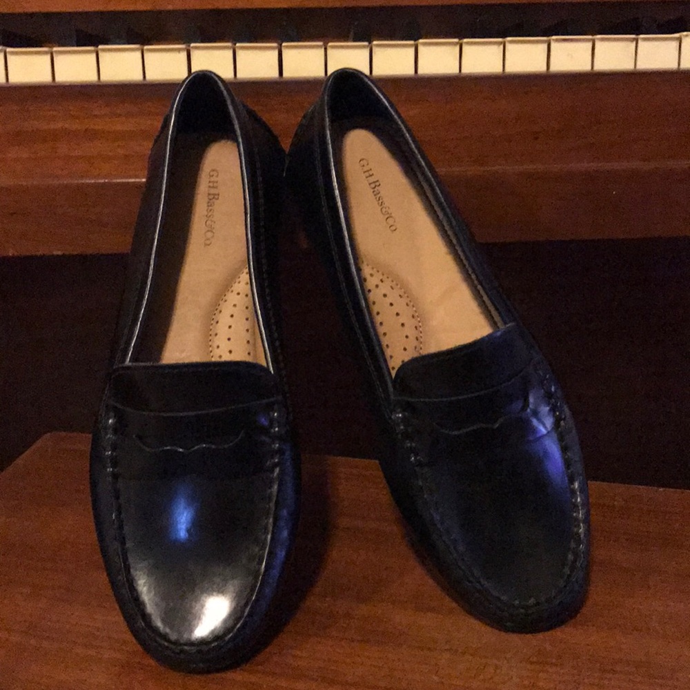 G.H. Bass & Co. black loafers